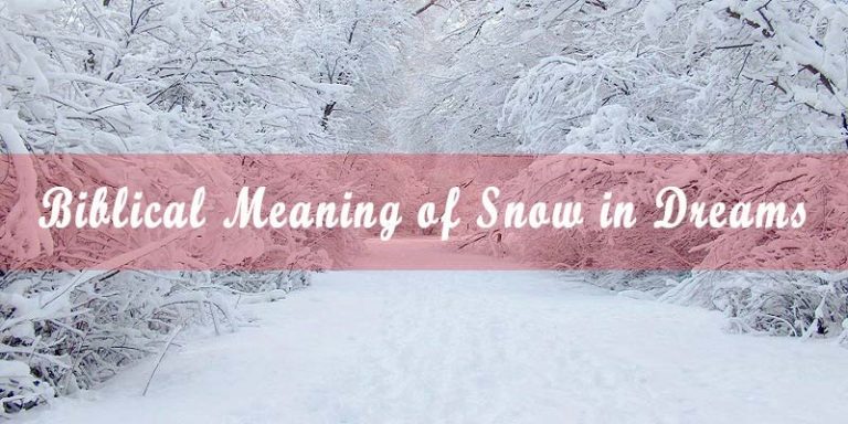 Biblical Meaning of Snow in Dreams & Interpretation
