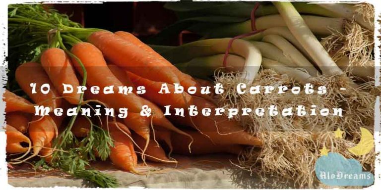 10 Dreams About Carrots - Meaning & Interpretation