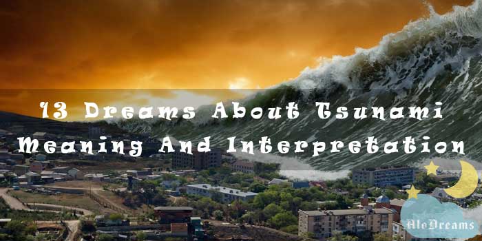 tidal wave dream interpretation