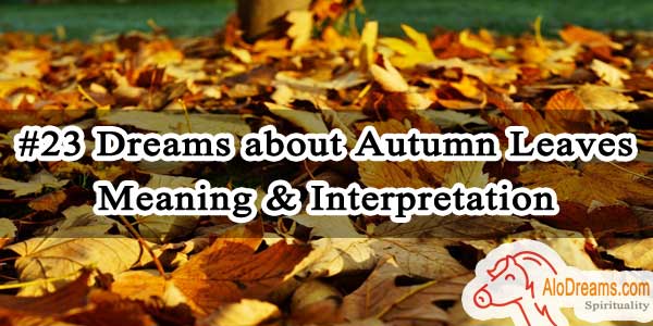 #23 Dreams about Autumn Leaves - Meaning & Interpretation