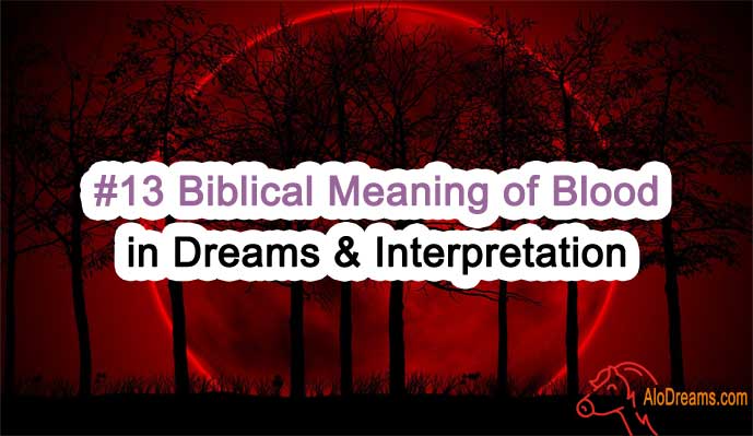 #13 Biblical Meaning of Blood in Dreams & Interpretation
