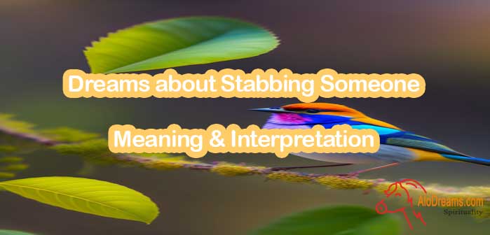 Dreams about Stabbing Someone , Meaning & Interpretation