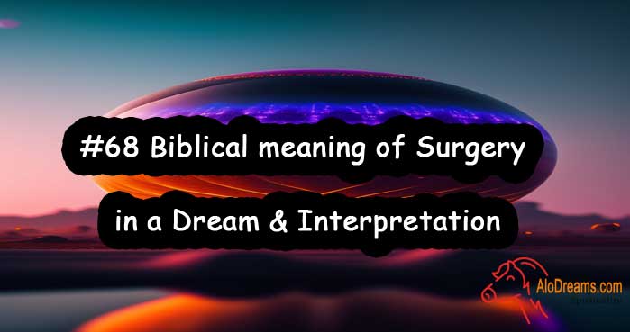 #68 Biblical meaning of Surgery in a Dream & Interpretation